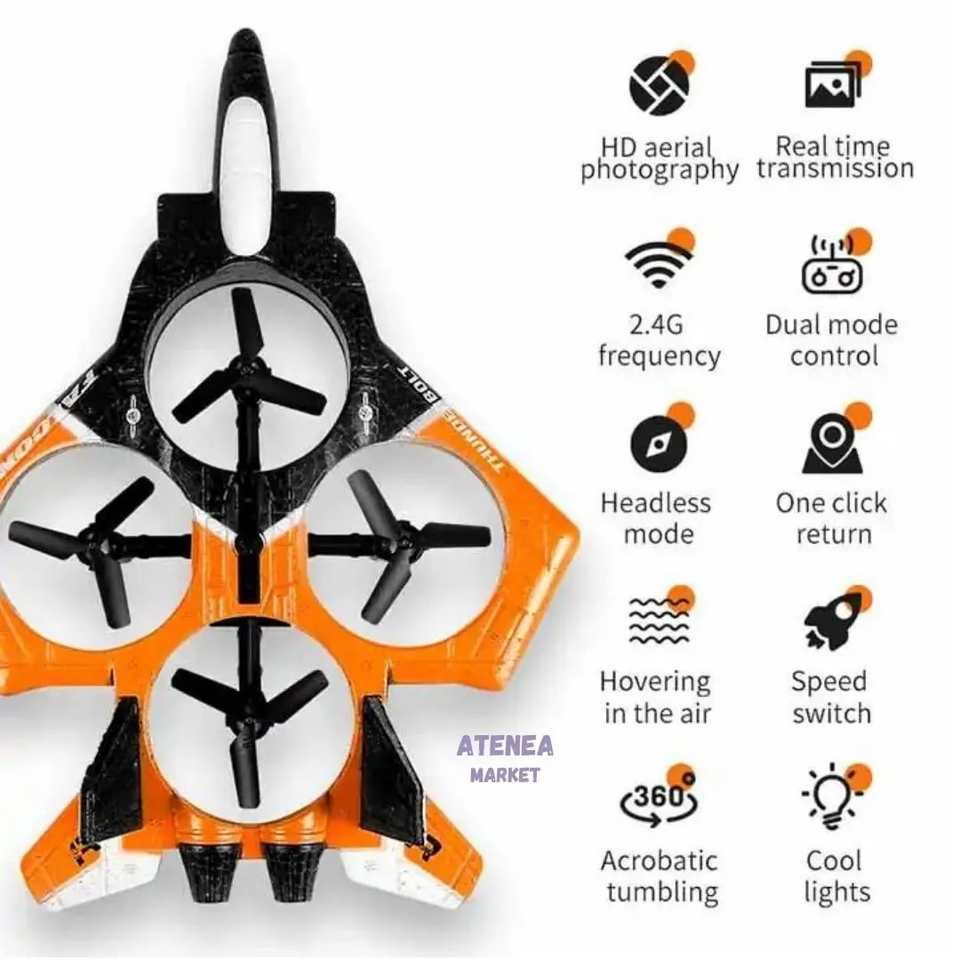 AEROJET DRONE con cámara 2024